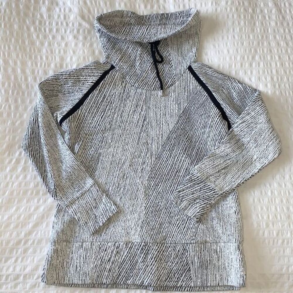 White Striped Sweater  